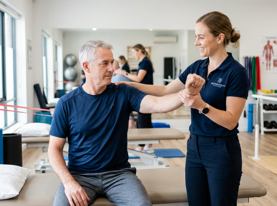 Riabilitazione dopo frattura della spalla